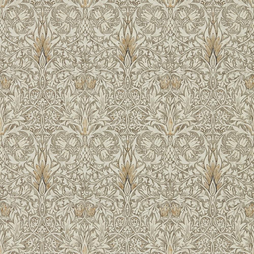 Snakeshead Wallpaper 216430 by Morris & Co in Stone Cream